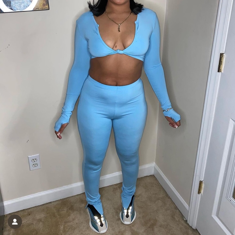 Women’s Light Blue pants set